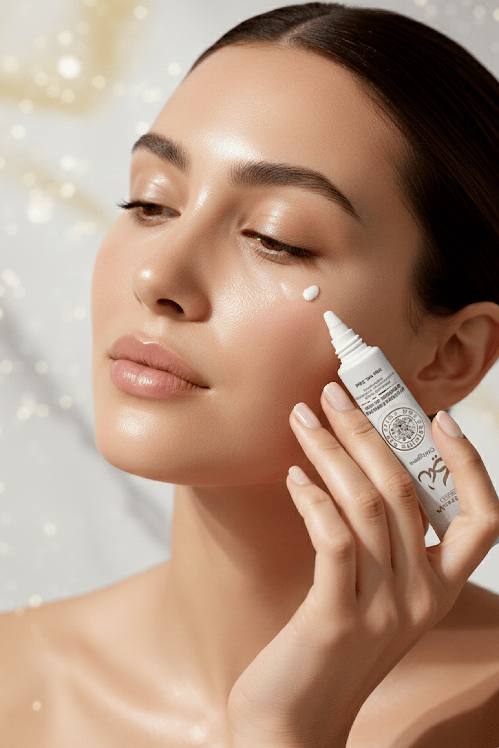 REGENERIERENDE AUGENKONTURCREME GEGEN AUGENRINGE MIT KOLLAGEN UND GOLD