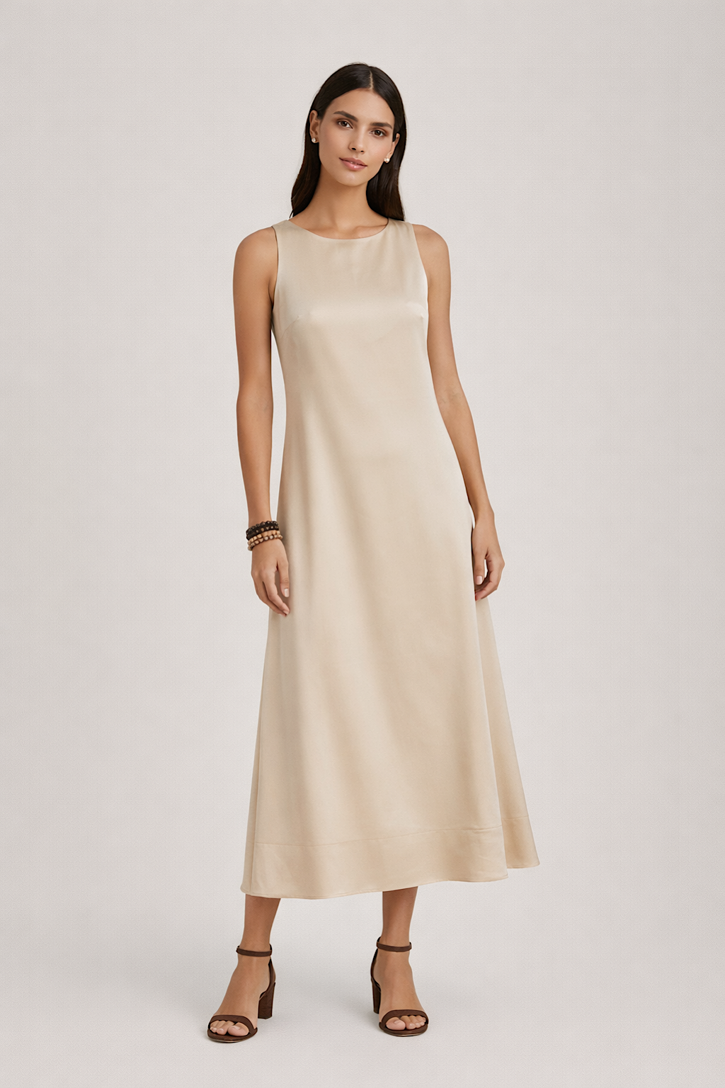ROBE SATINÉE LETICIA