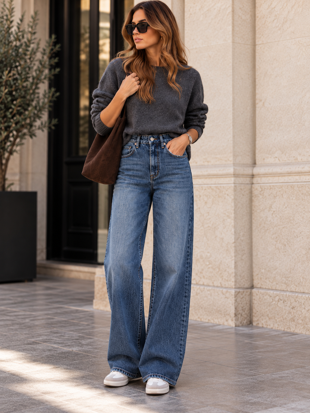 PANTALON VAQUERO STRAIGHT LEG MARA