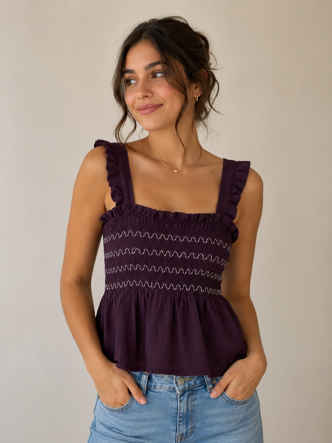 TOP ENGOMADO ZIGZAG
