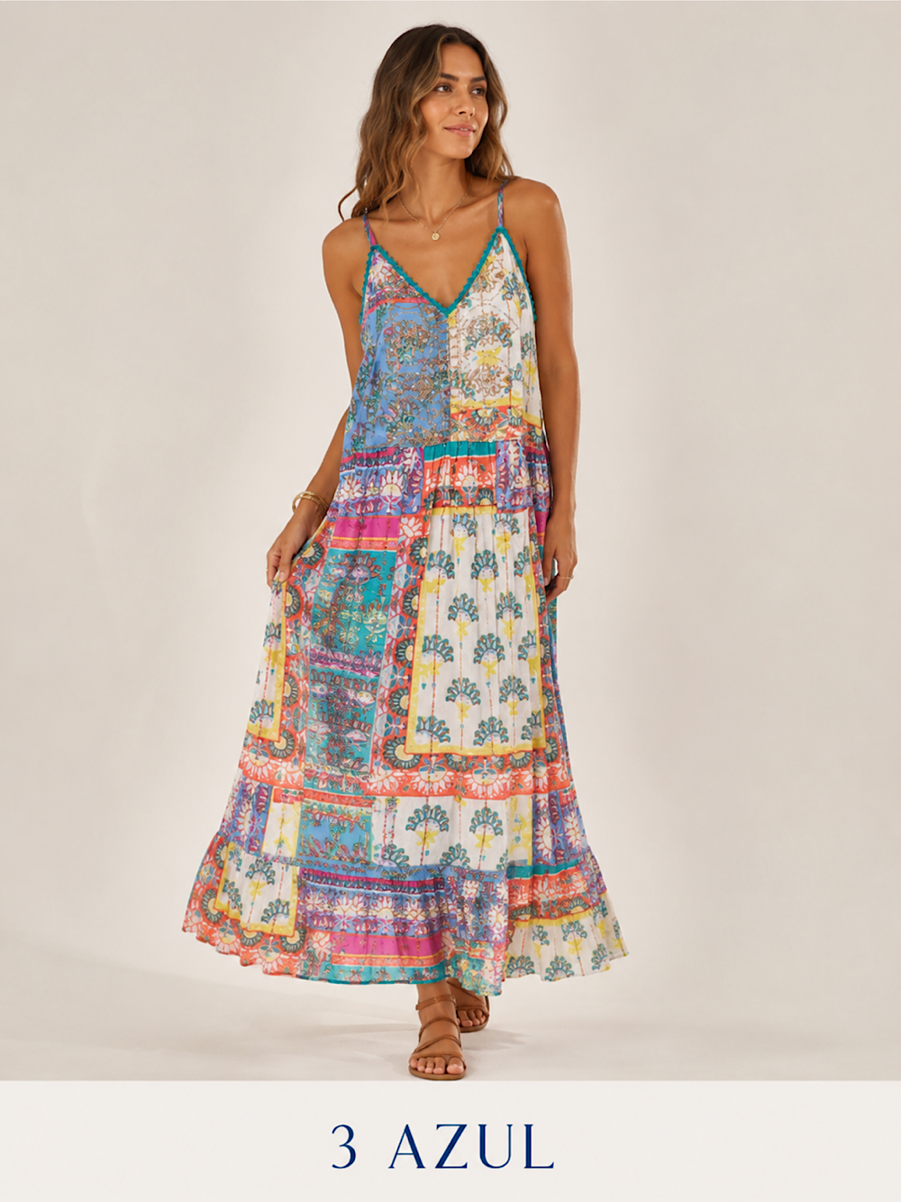 VESTIDO LARGO BOHO OASIS