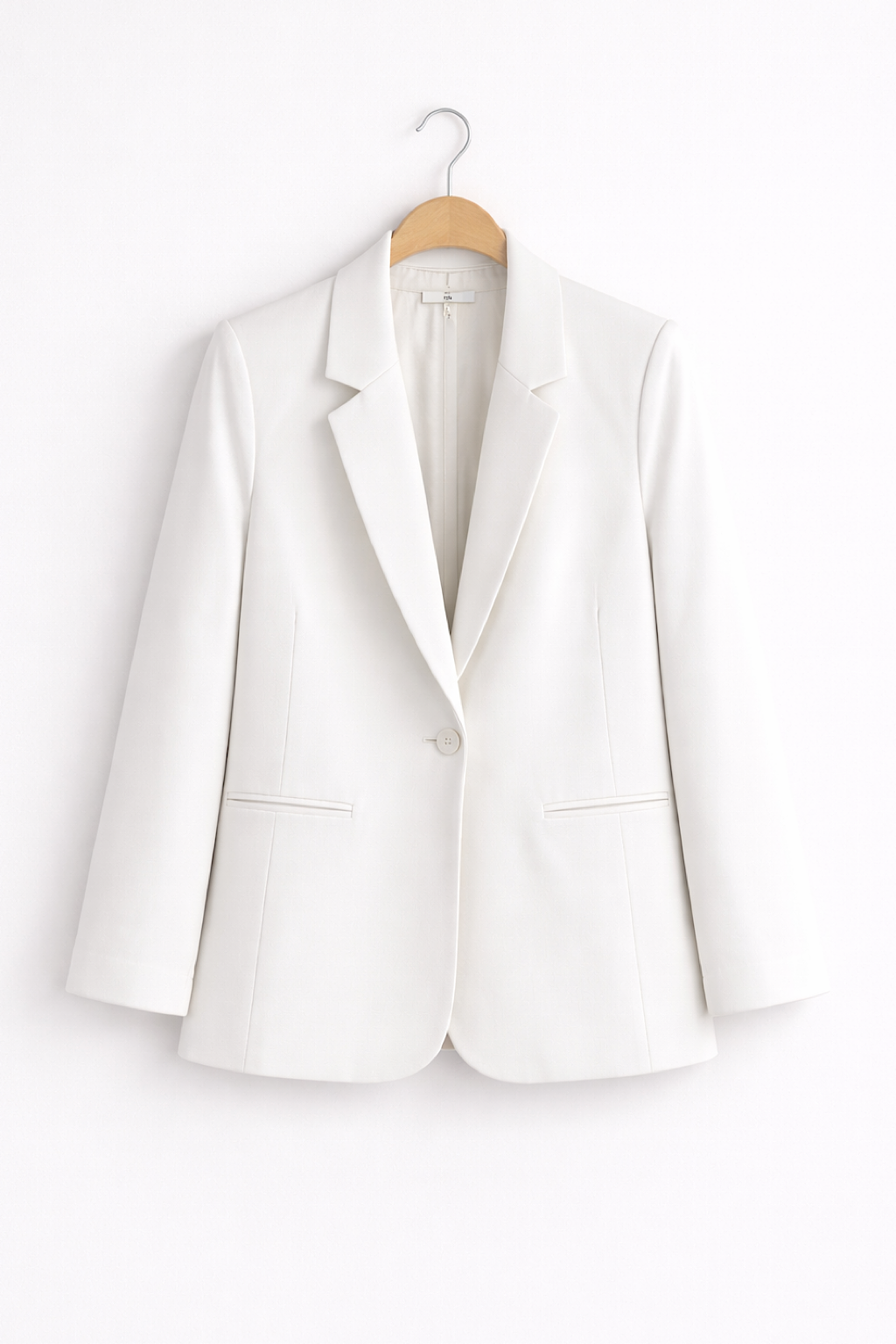 BLAZER STRUCTURÉ KELLY BLANC