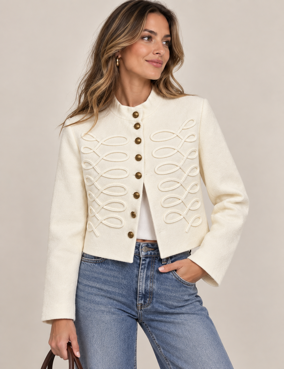 CHAQUETA PUNTO GRUESO ALICIA