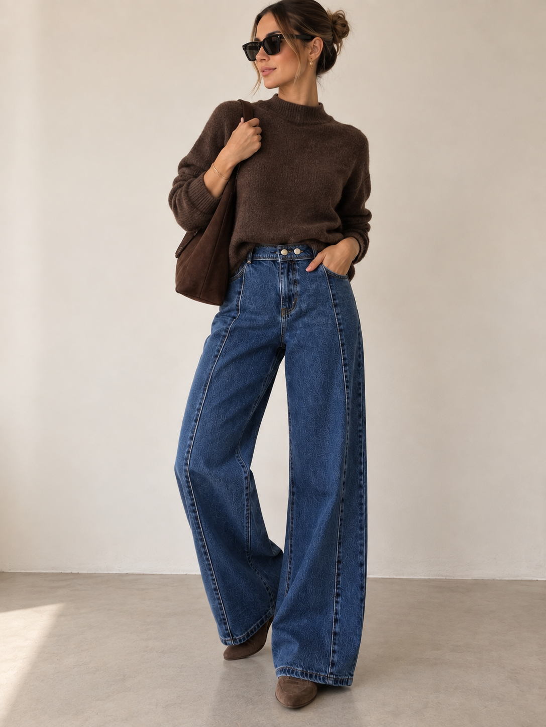 JEAN WIDE LEG LUNA