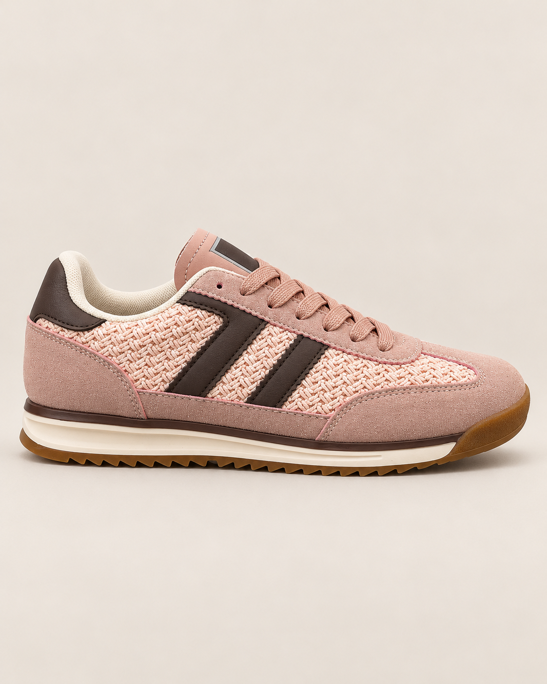 DEPORTIVA ROSA PASTEL TEXTURIZADAS