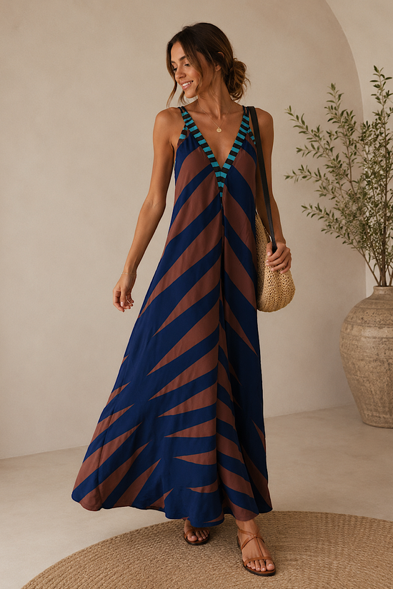 VESTIDO FLUIDO SEDA VALERIA