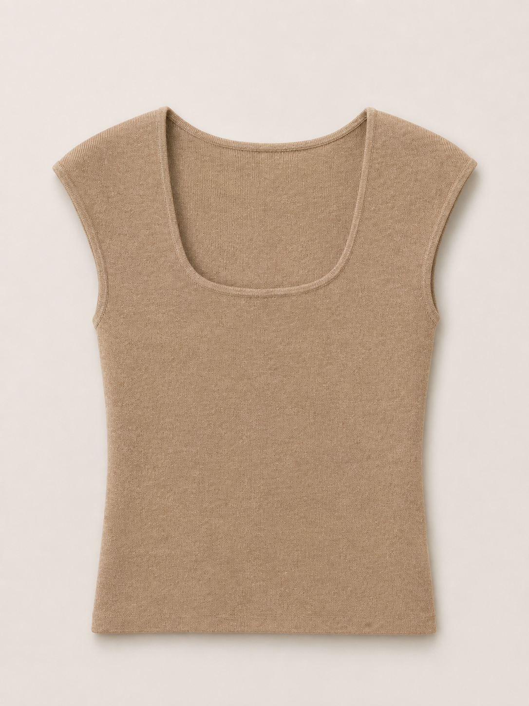 CAMISETA PUNTO ESCOTE CUADRADO