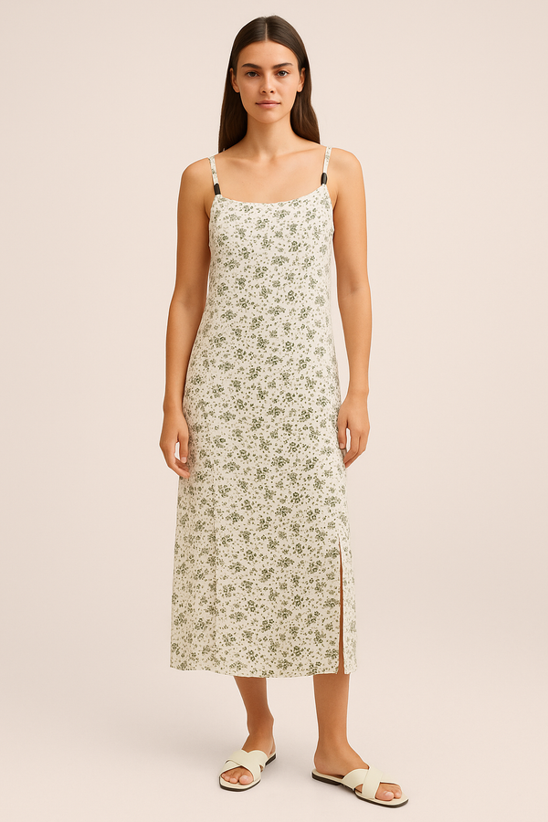 VESTIDO LARGO CAMPESTRE