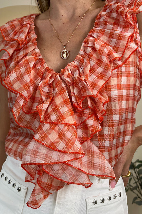 BLUSA CUADROS MAGGIE