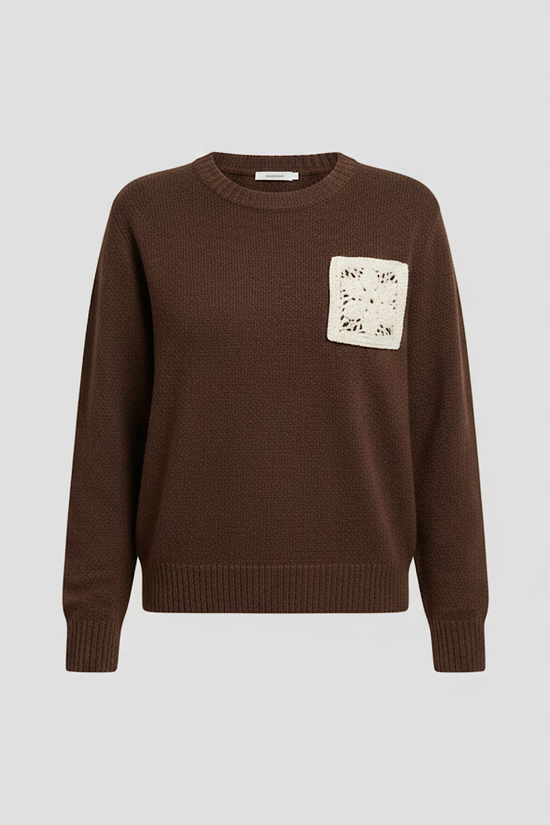 JERSEY BOLSILLO CROCHET