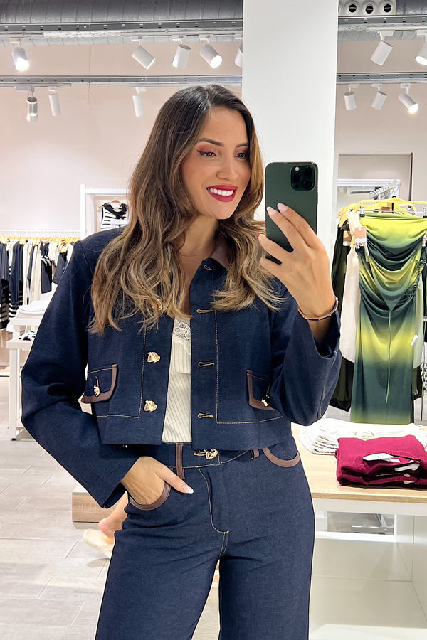 CHAQUETA CROPPED ELITE