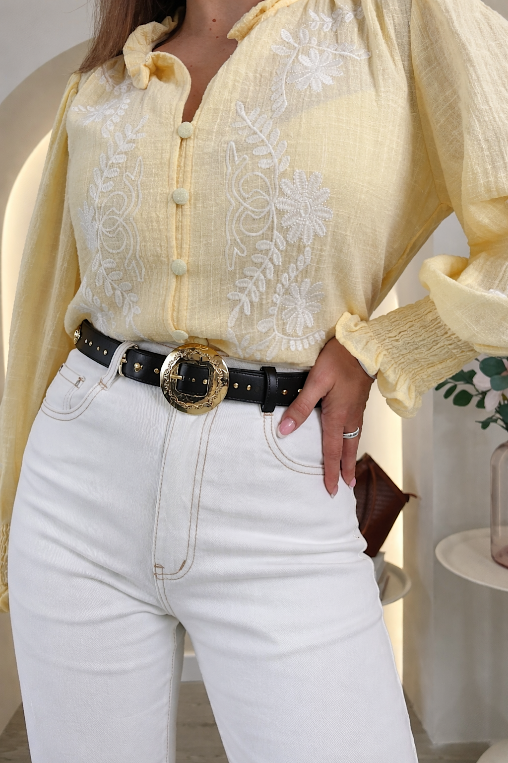 CEINTURE À CLOUS CALALY