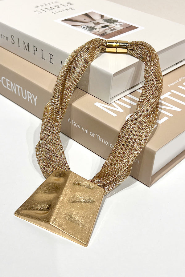 COLLAR GEOMETRIK MALLA