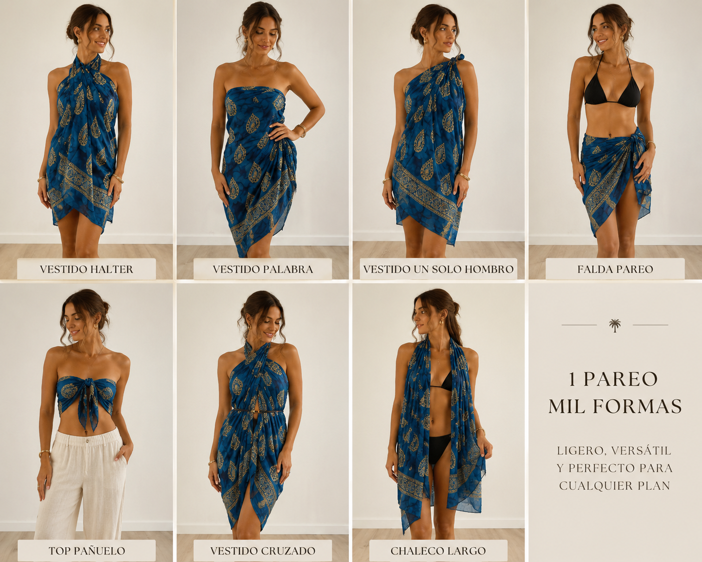 PAREO SEDA FLECOS