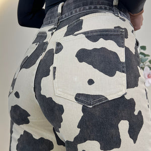 PANTALON ESTAMPADO COW PRINT