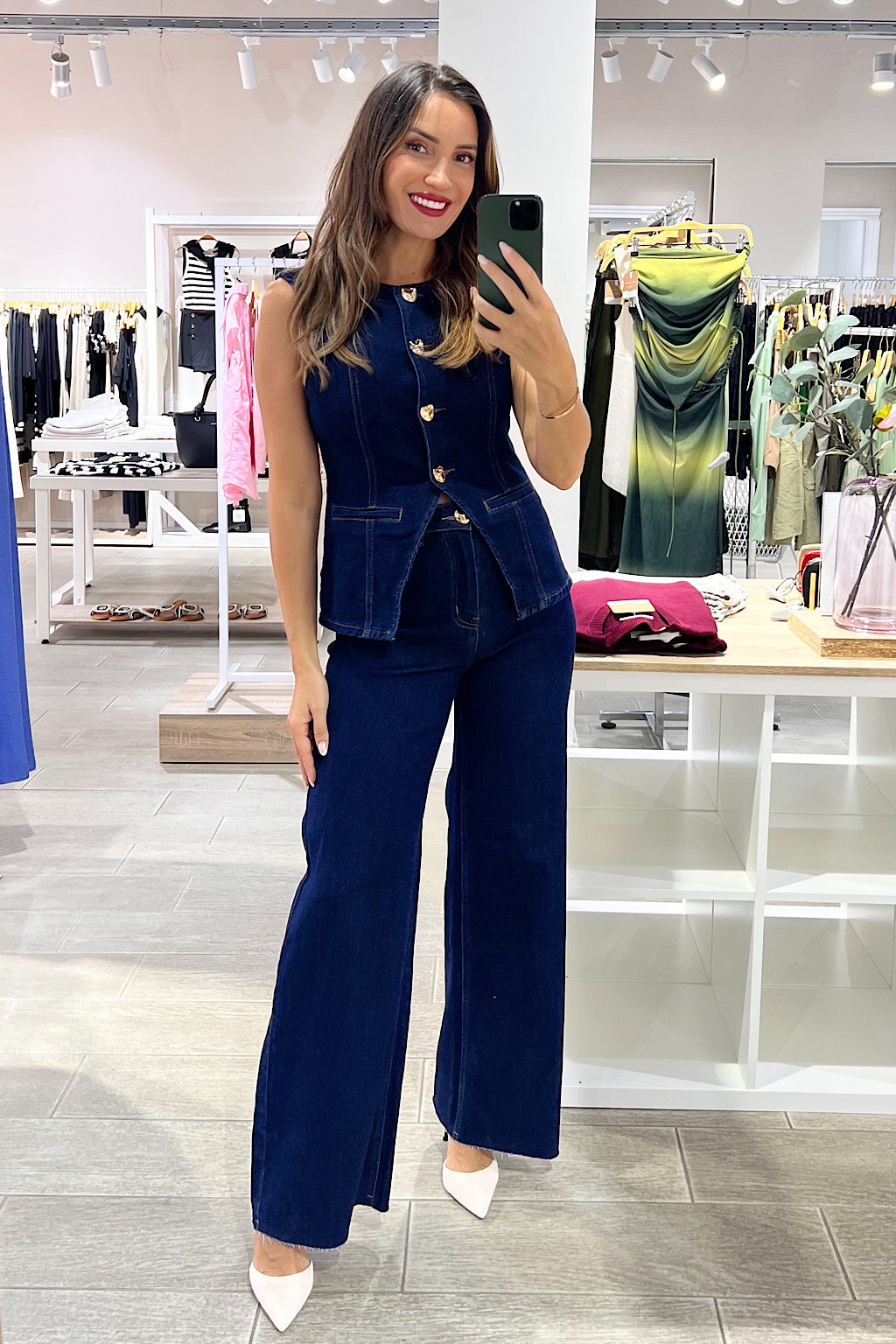 CHALECO DENIM LOVE