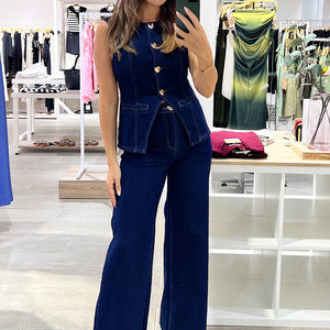 CHALECO DENIM LOVE