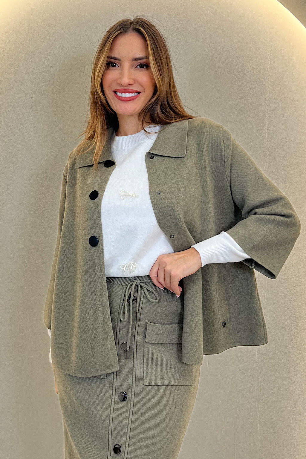 CHAQUETA PUNTO BIANCA