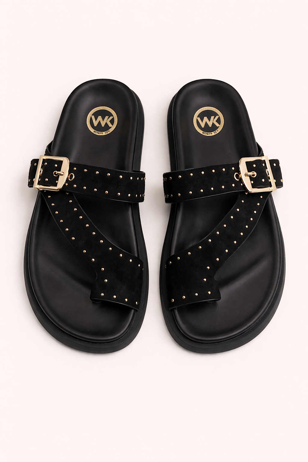 SANDALIA BIO HEBILLA NEGRO