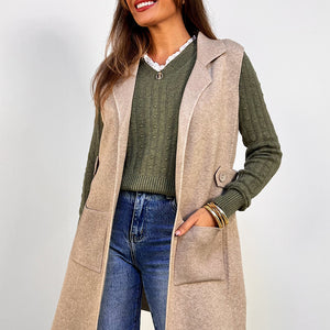 CHALECO CLASIC AMARANTA