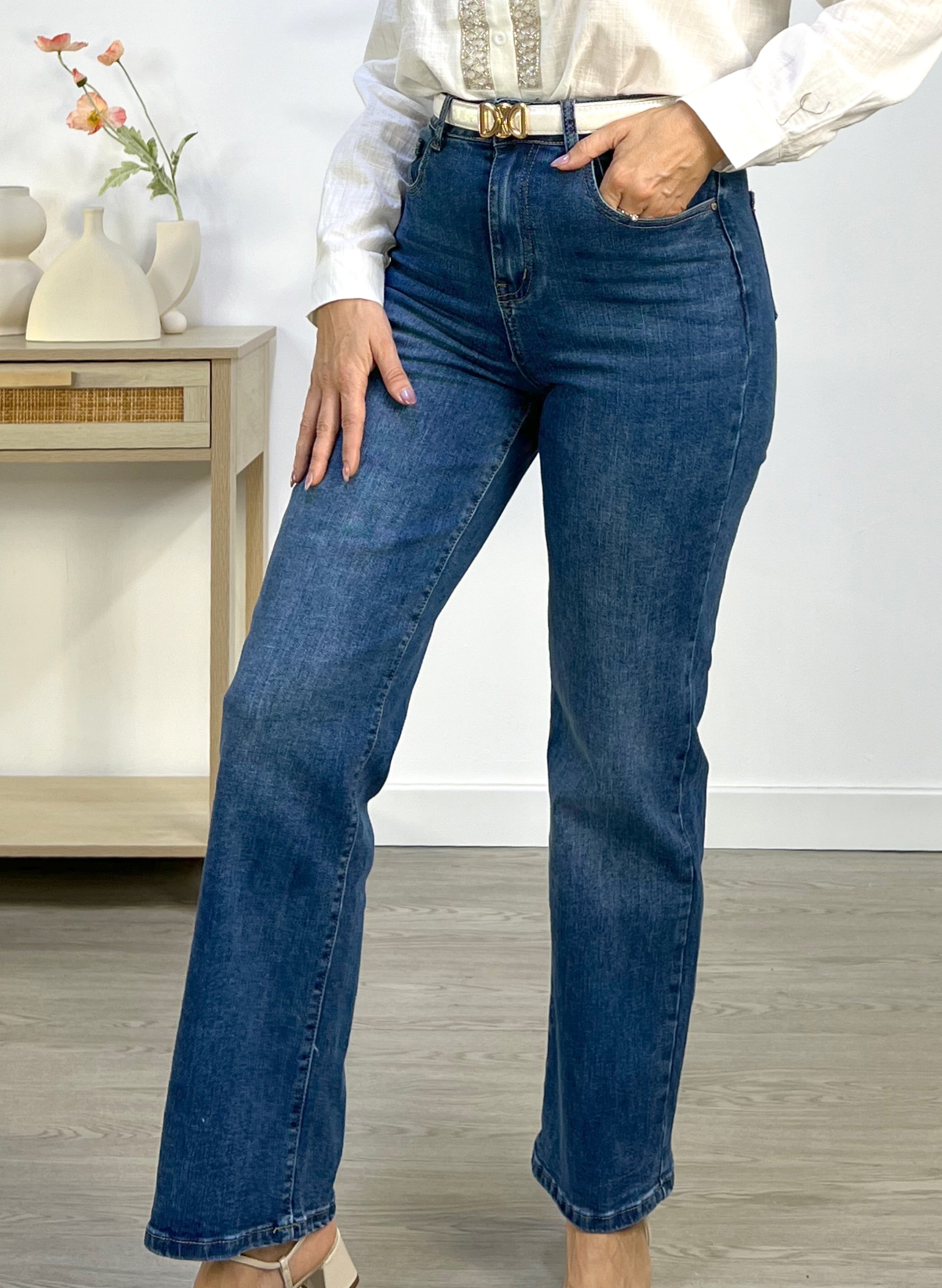 PANTALON VAQUERO LAURA