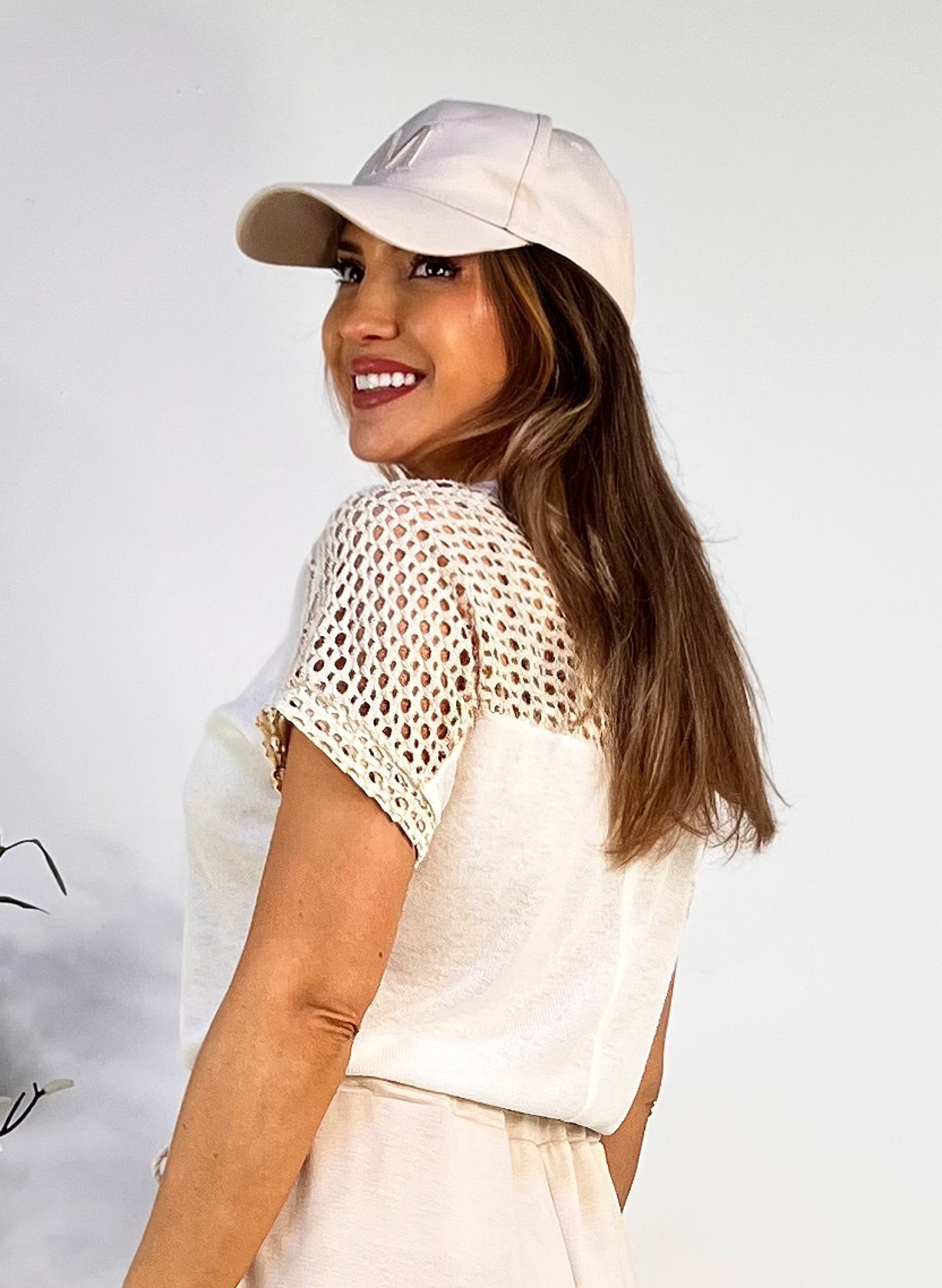 CAMISETA MANGA CORTA CROCHET