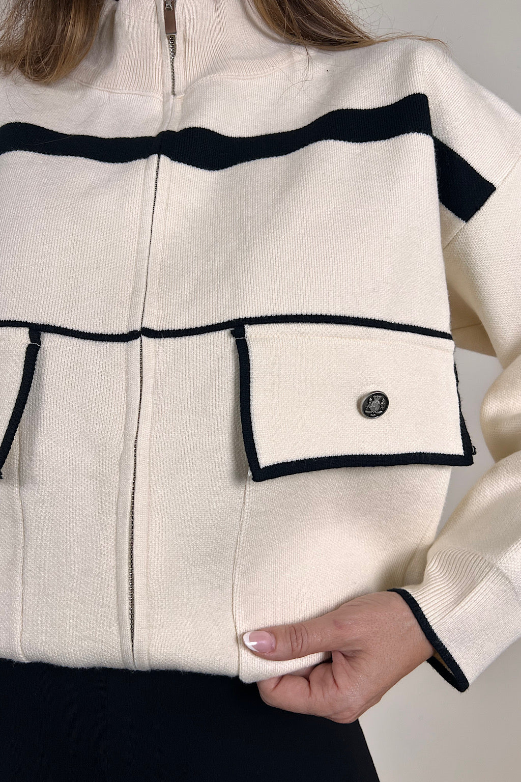 REBECA CREMALLERA RAYAS