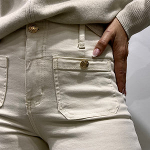PANTALON VAQUERO BOLSILLOS LESLIE