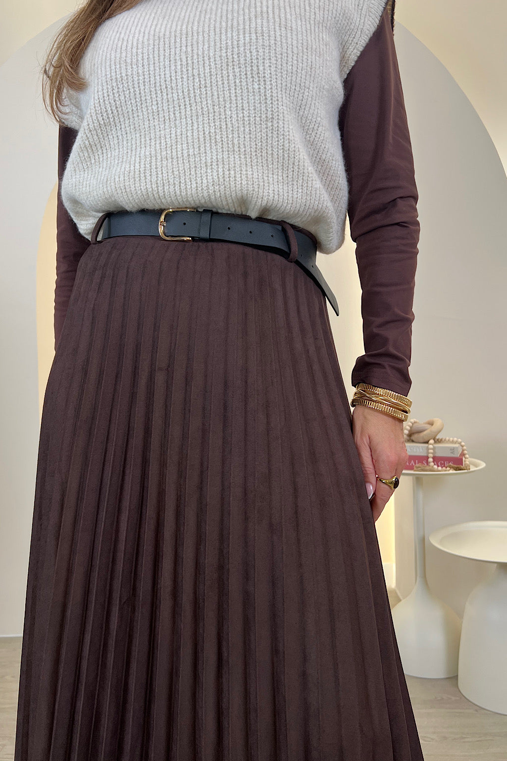 FALDA PLISADA ANTELINA