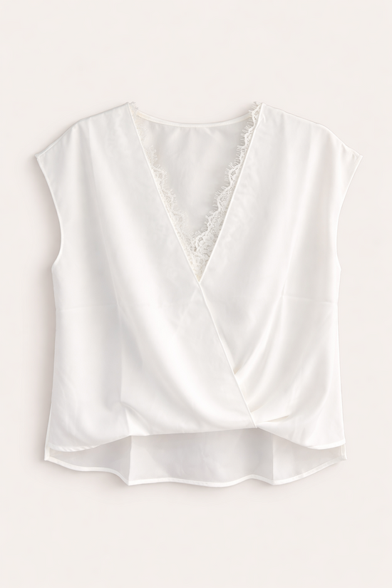 BLUSE SPITZENAUFNAHME VALERY