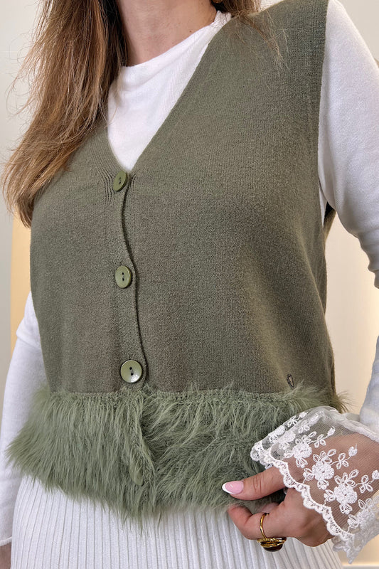 CHALECO BAJO PELITO TANIA