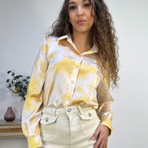 CAMISA SATINADA ESTAMPADA