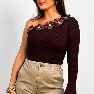 BODY ASIMETRICO FLORES