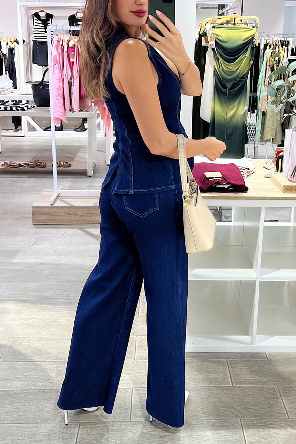 PANTALON DENIM LOVE