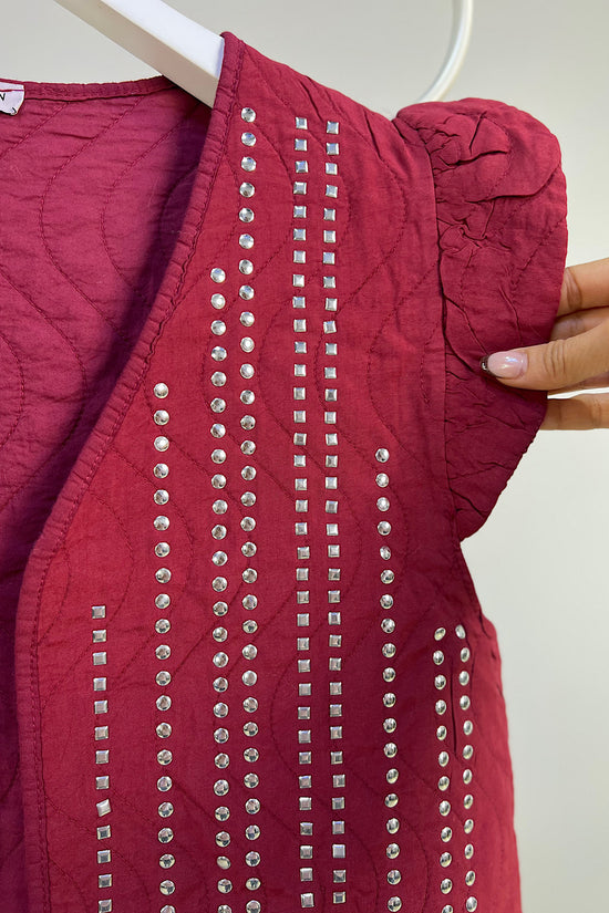 CHALECO TACHUELAS PAULA