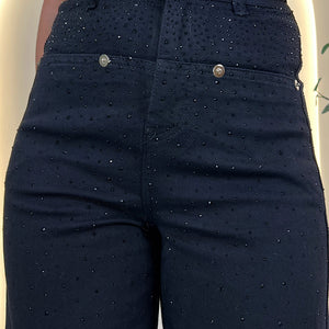 PANTALON CRISTALES BLACK