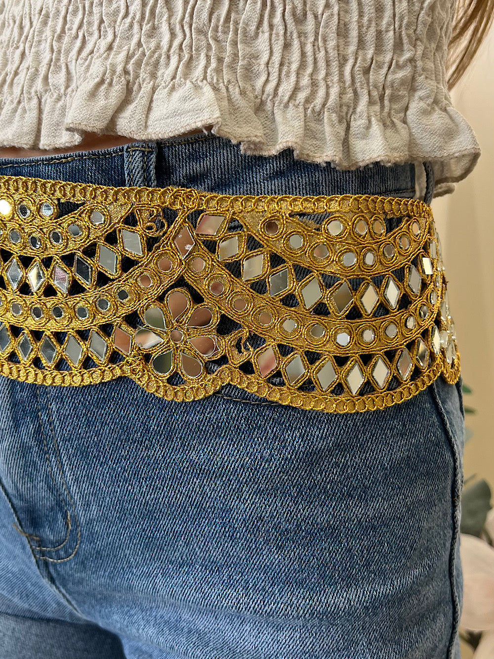 CINTURÓN ESPEJOS SAMIRA