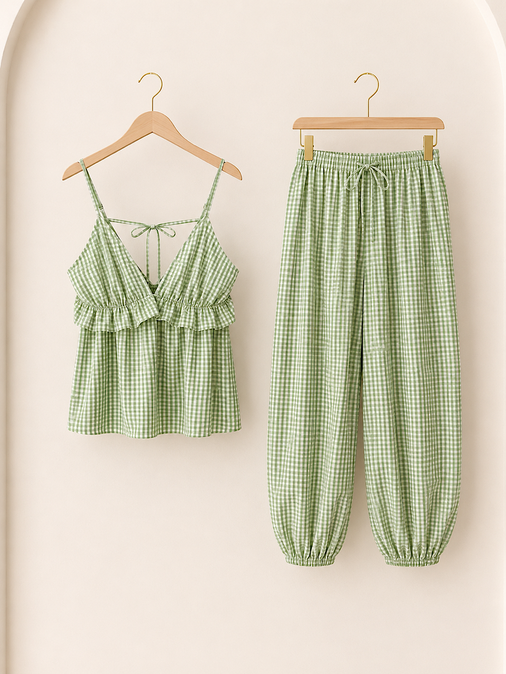 CONJUNTO VICHY BOMBACHO ALICIA
