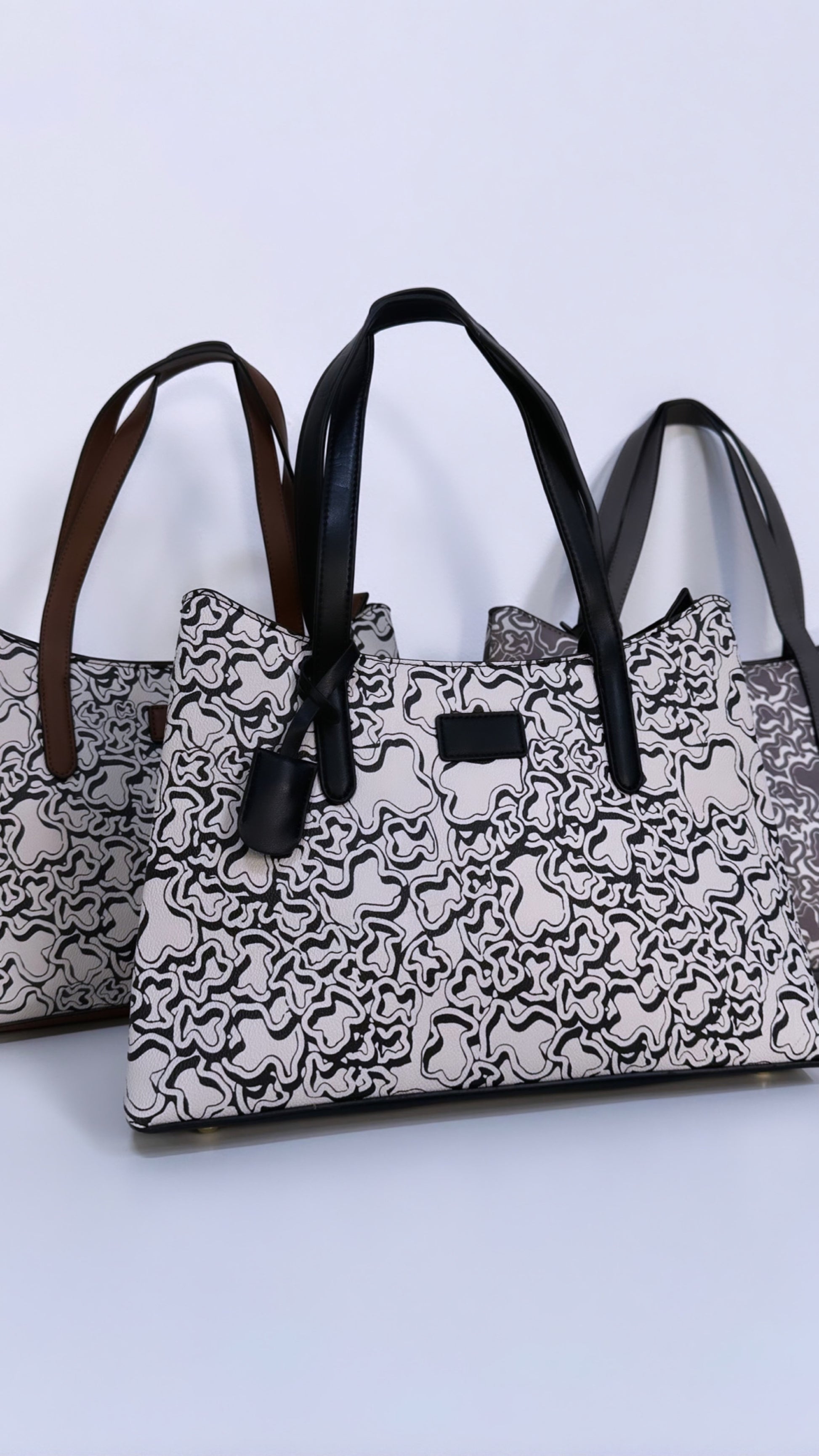 BOLSO POLIPIEL ESTAMPADO OSOS