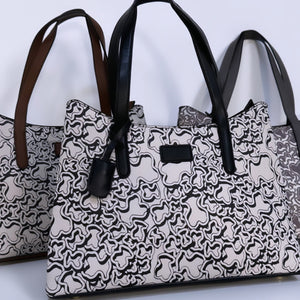 BOLSO POLIPIEL ESTAMPADO OSOS