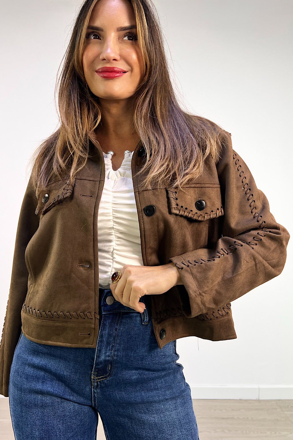 CHAQUETA CORTA ANTELINA CLOE