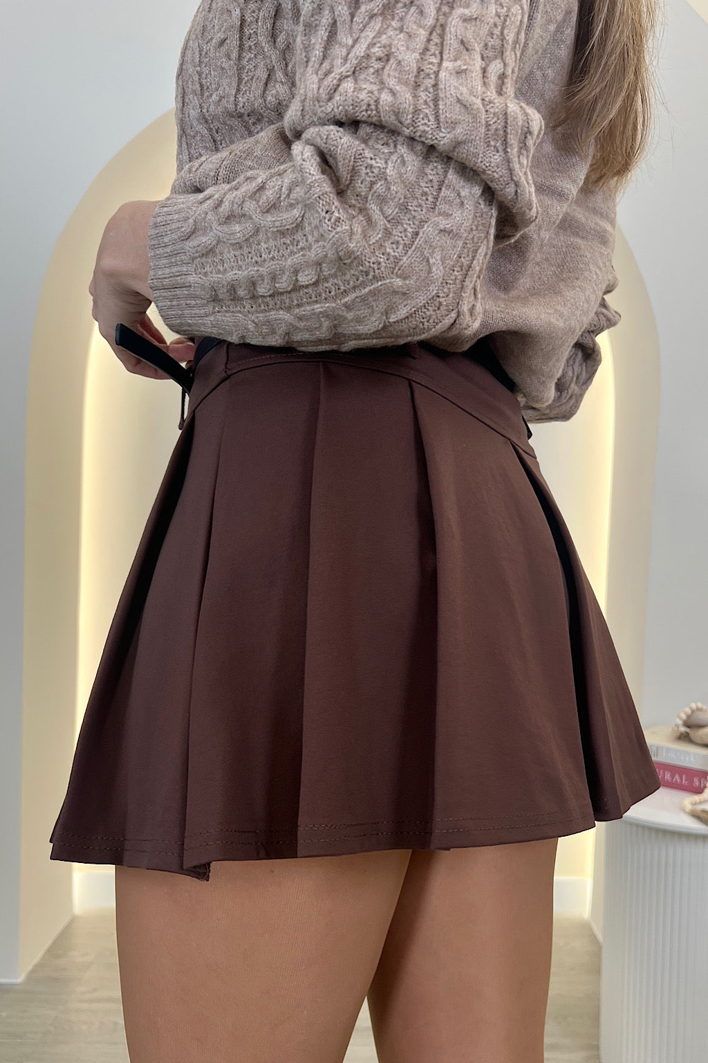 FALDA PANTALON TABLAS CARLA