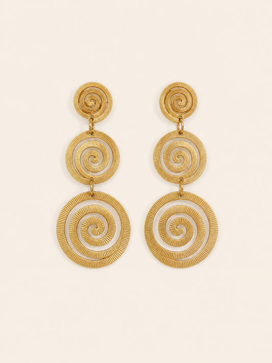 PENDIENTE ESPIRAL ACERO
