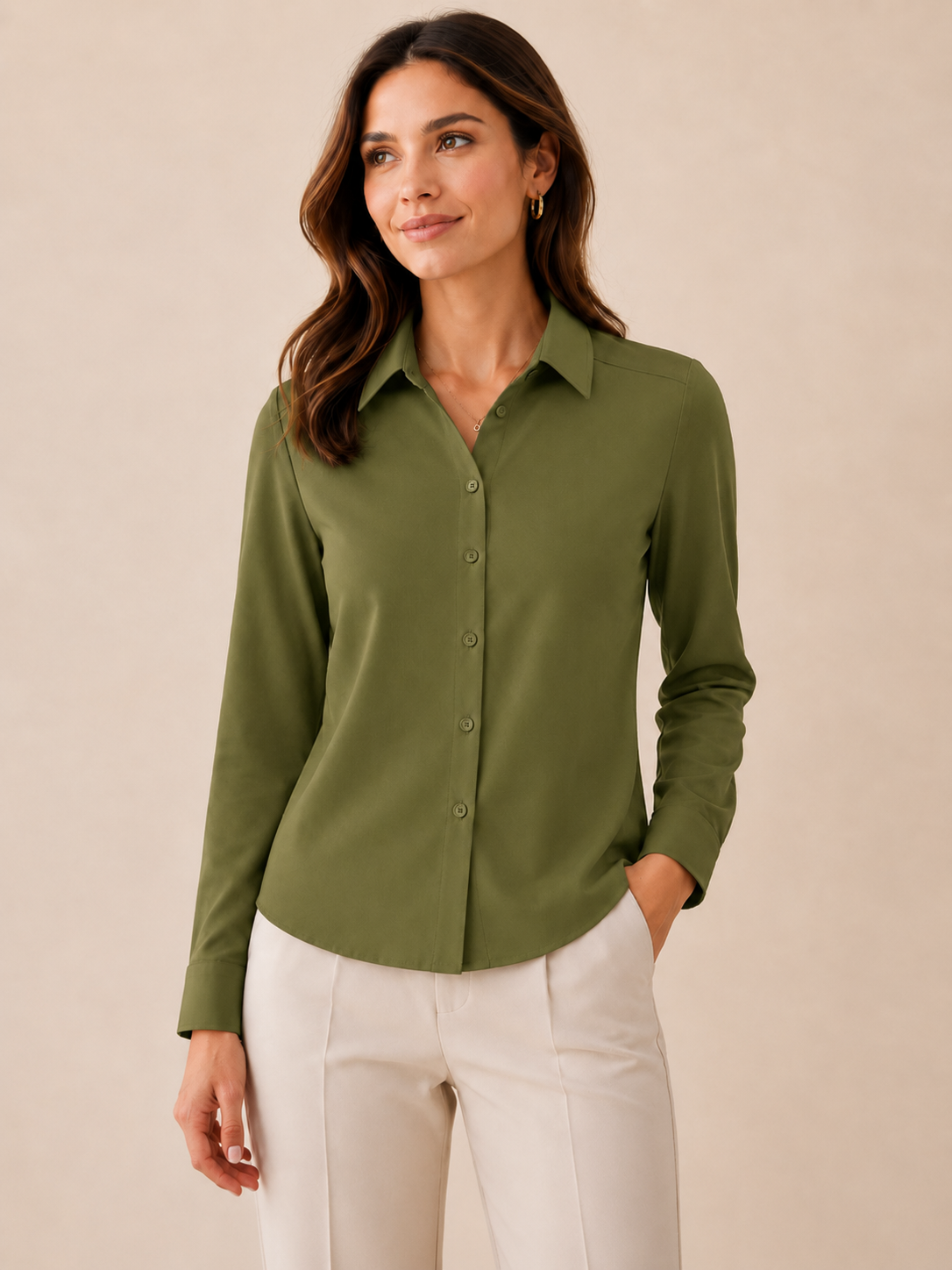 CAMISA BASICA ELASTICA