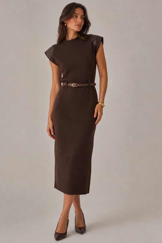 VESTIDO PUNTO POLIPIEL INDIRA
