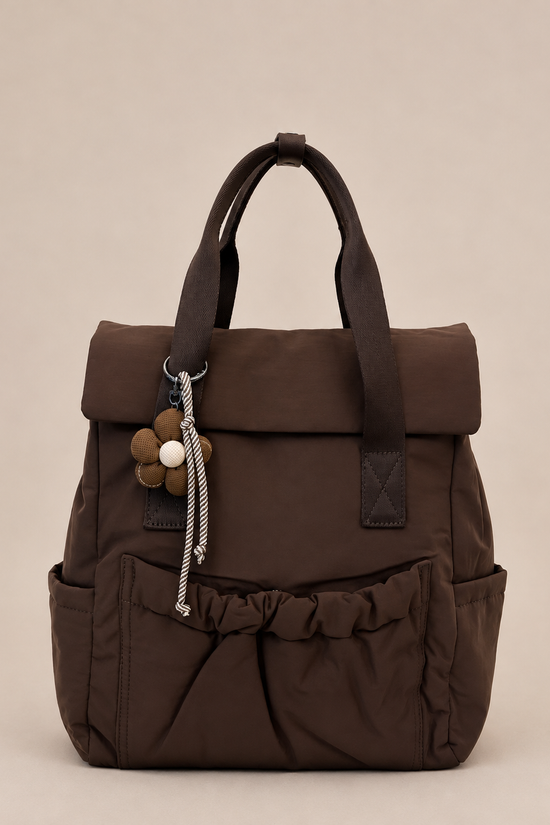 MOCHILA URBAN LLAVERO FLOR