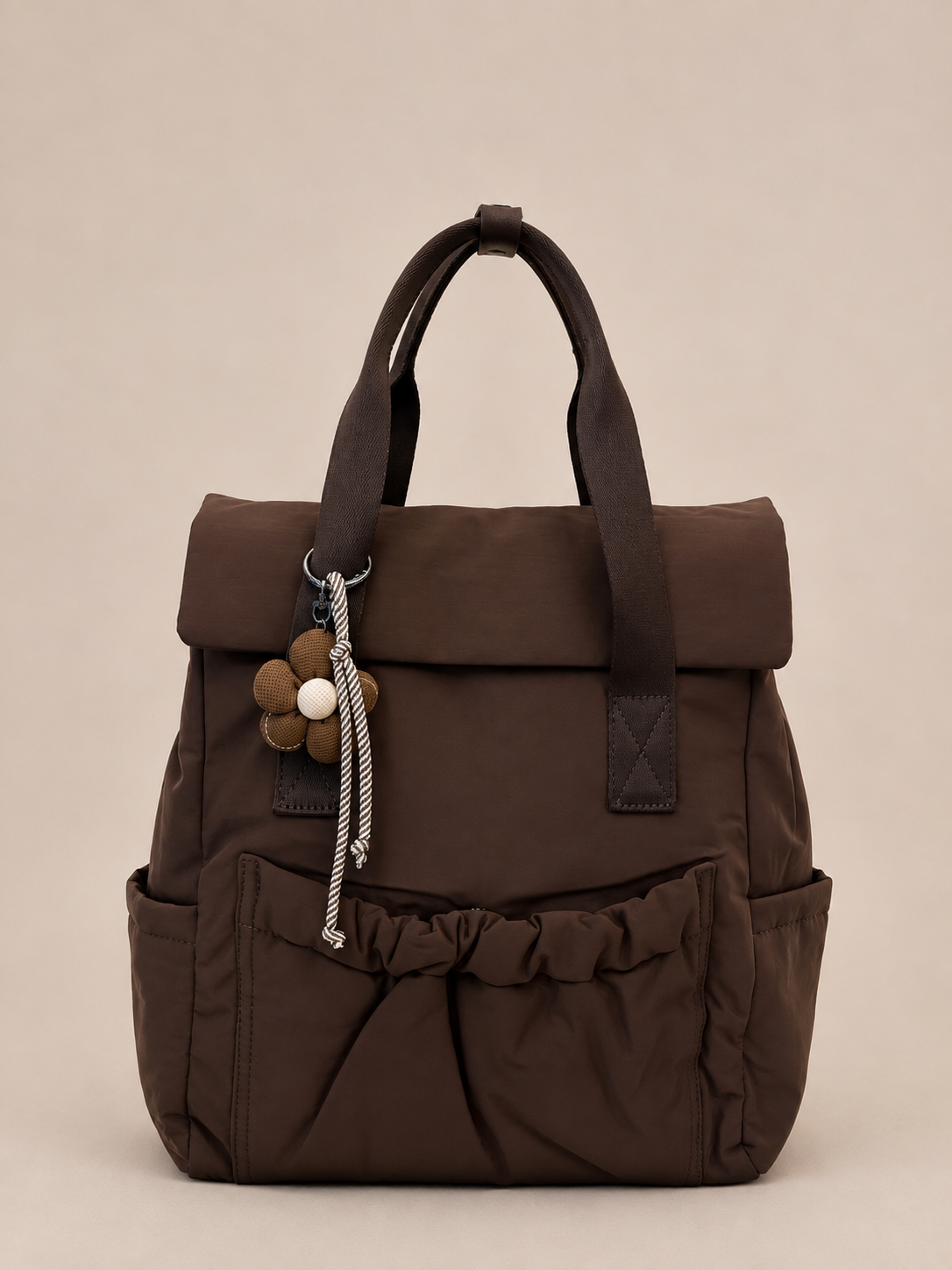 MOCHILA URBAN LLAVERO FLOR