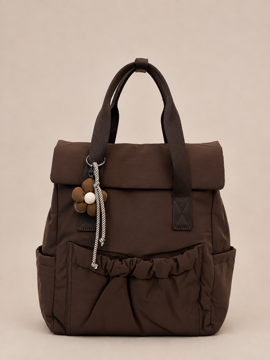MOCHILA URBAN LLAVERO FLOR