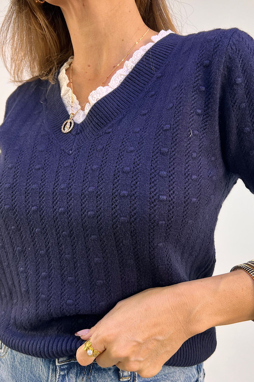 JERSEY CUELLO PUNTILLA VIOLETA