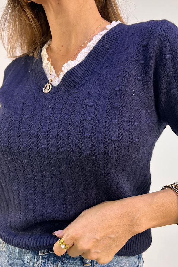 JERSEY CUELLO PUNTILLA VIOLETA